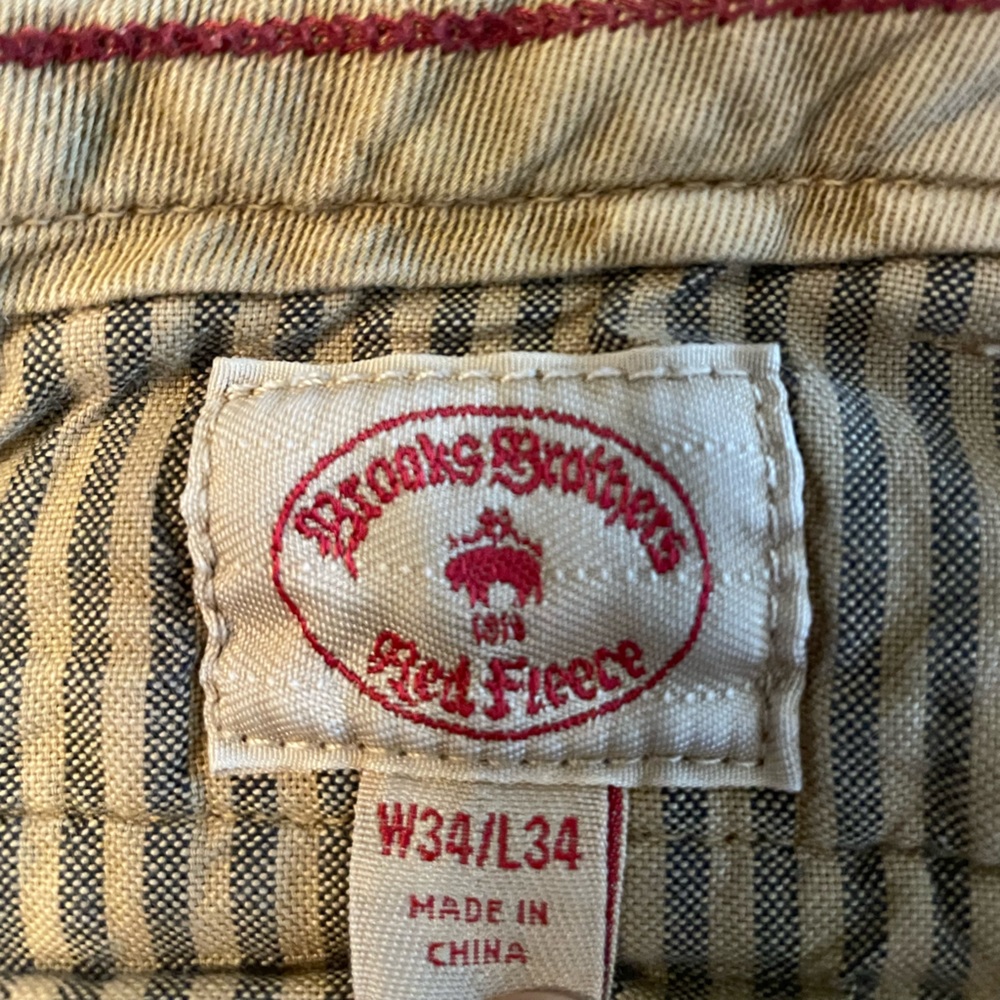 Three pair of Brooks Brothers pants